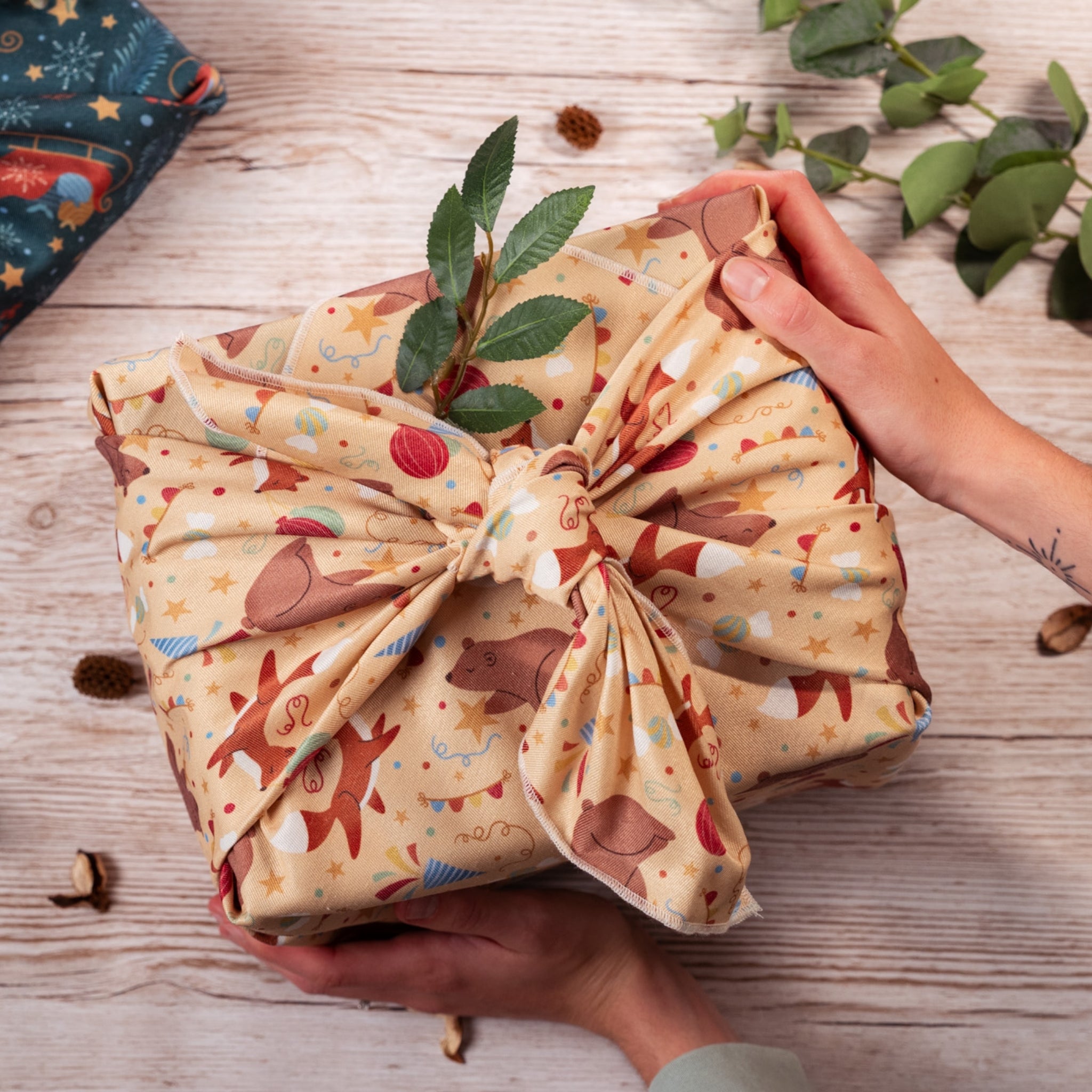 Furoshiki Ribambelle 50 x 50 cm