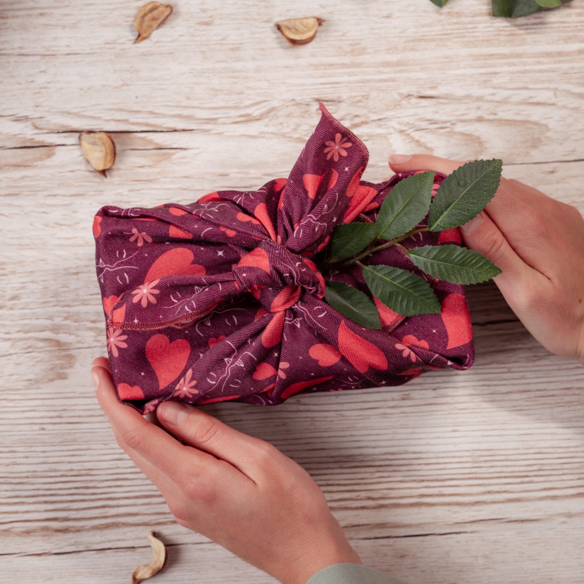 Furoshiki Tendresse 50 x 50 cm